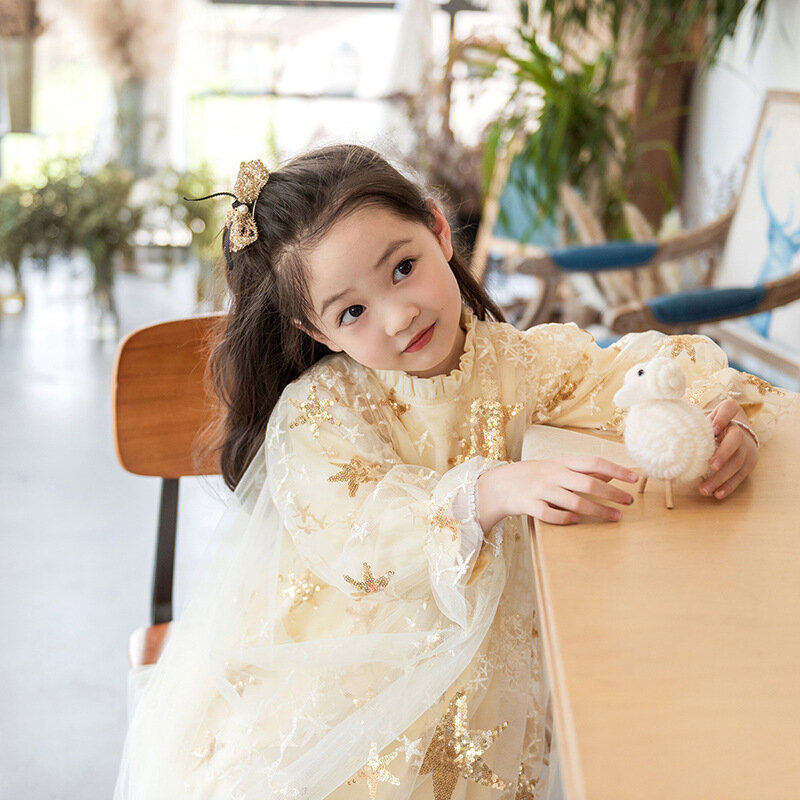 2020 letnia odzież dziecięca dziecięca sukienka dla dzieci dziecięca dziecięca koreańska wersja gazy princeska tide