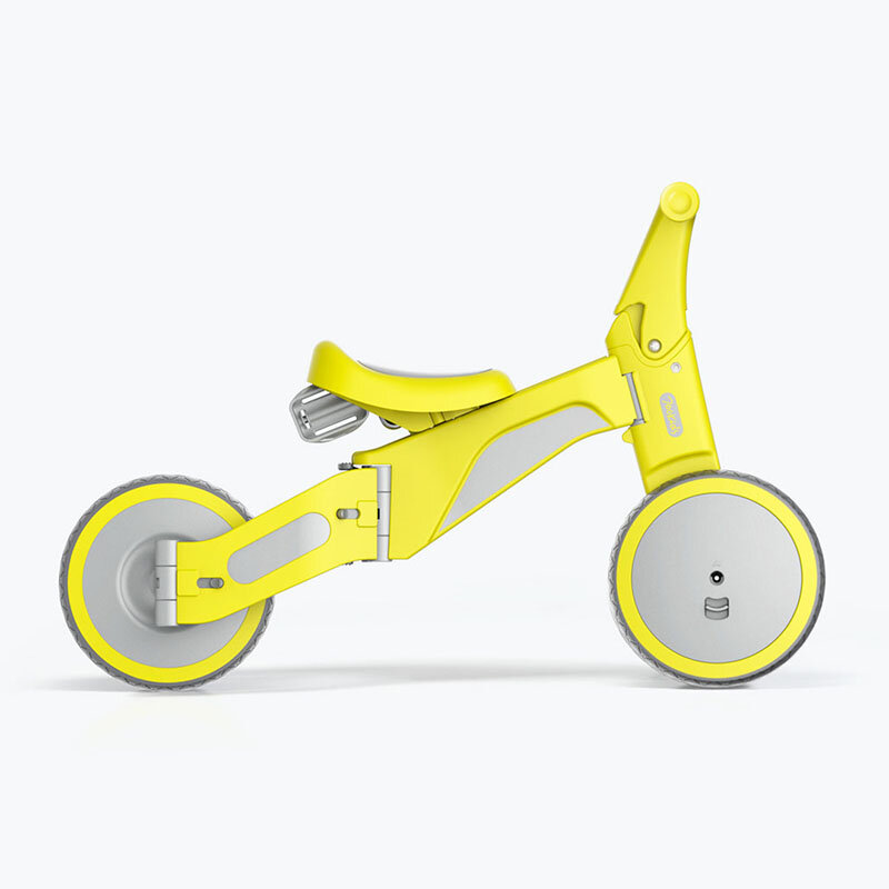 Youpin triciclo das crianças transformado bicicleta para diferentes idades de aprendizagem controle equilíbrio segurança equitação deslizamento bicicleta modo duplo