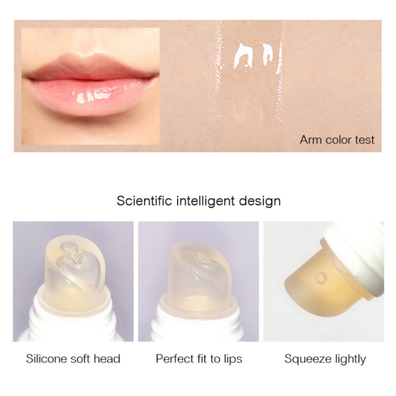 Instant Volumising Lip Plumper Collagen Lip Plumping Gloss Moisturizing Repair Lip Fine Lines Sexy Lips Enhancer Balm Cosmetics