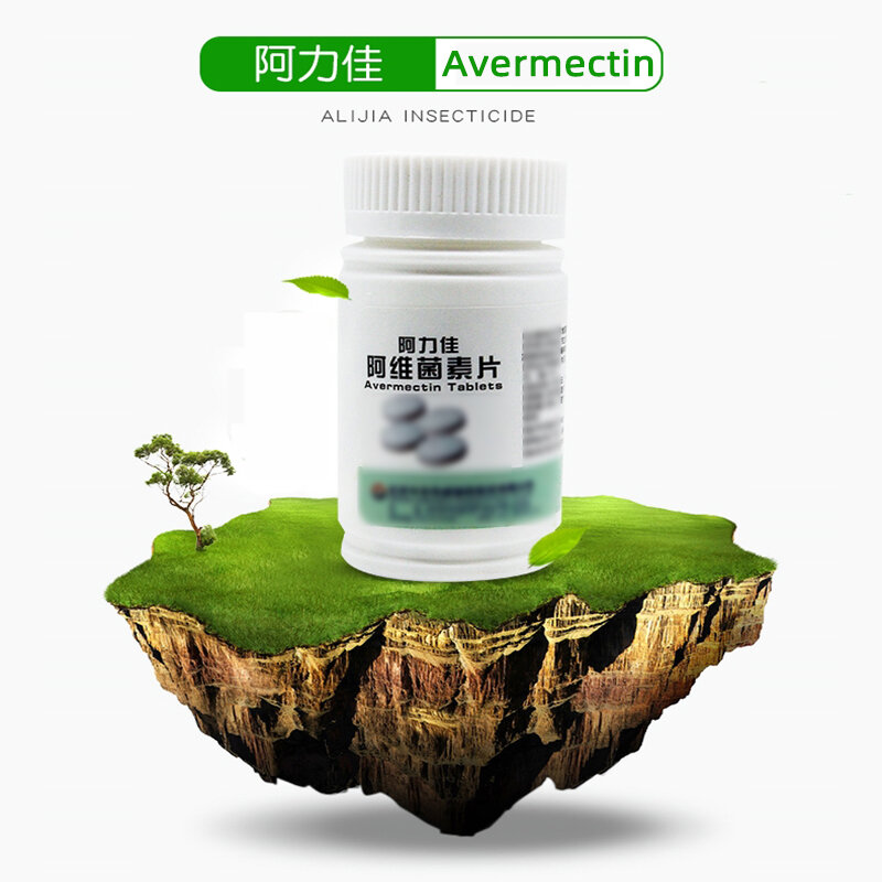 Avermectine 5Mg 100 Tabletten Orale Anthelmintische Mijten Parasieten Mijt Nematoden Endoparasites X100tablets