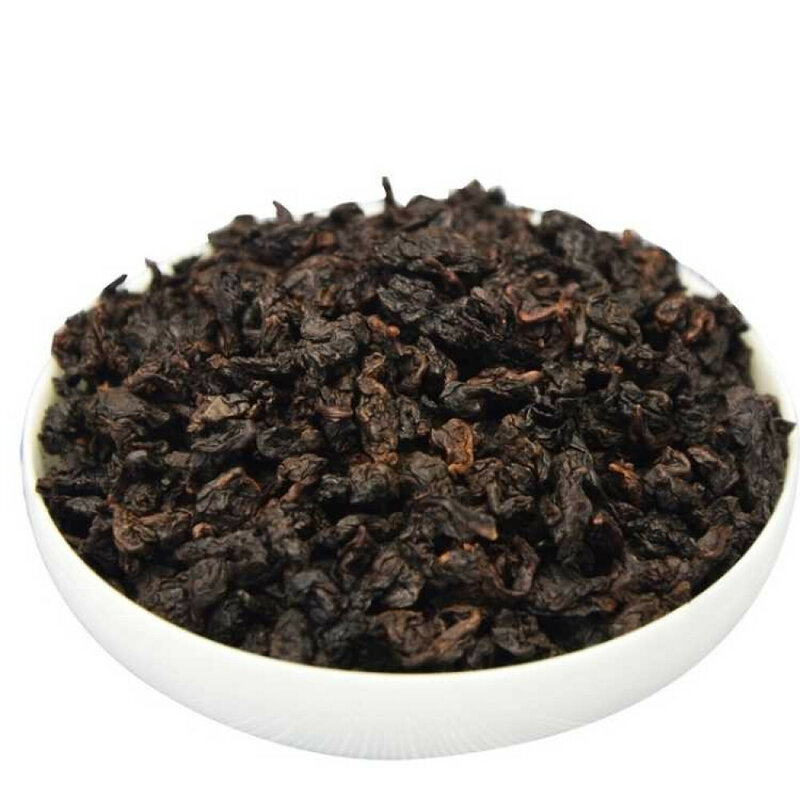Embalagem de óleo de chá oolong preto da classe chinesa, corte oolong para chá preto, pacote de 250g para cuidados com a saúde de chá independente