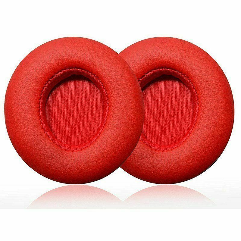 1pair Replacement Ear Pads Cushion For Beats Solo 2 Solo 3 Wireless Earpads Earbuds Headset Ultra-soft Case Earphone Accessorie
