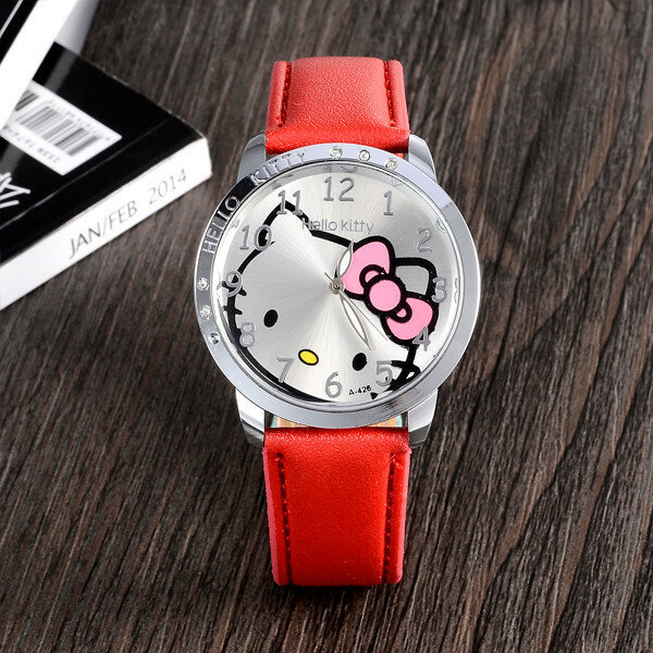 Moda marka zegarek zegarek kwarcowy zegarek dzieci dziewczyna kobiety skórzane kryształ zegarek na rękę dzieci zegarek na rękę zegar relogio
