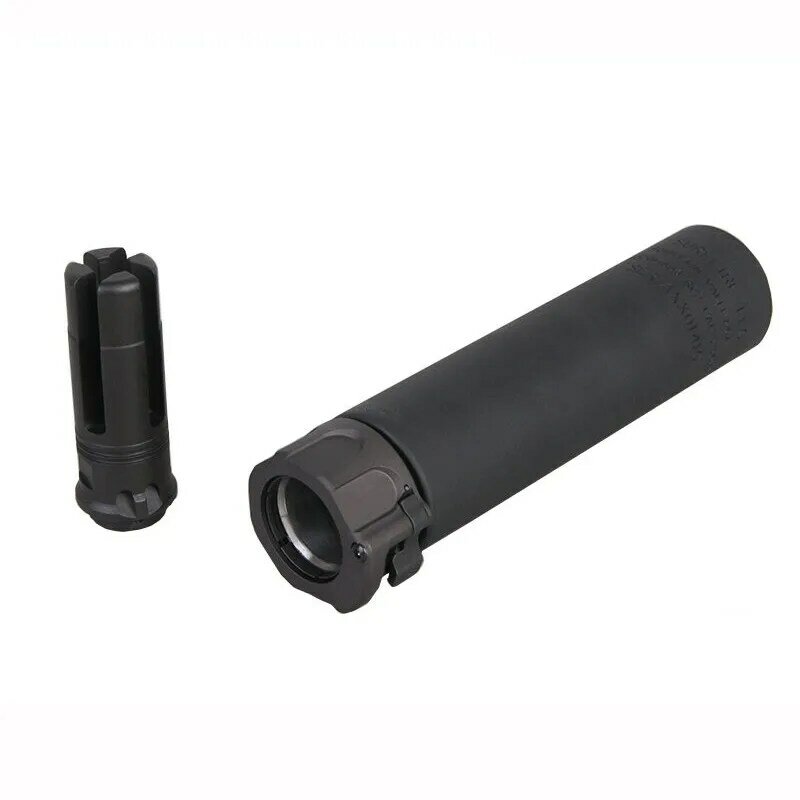 SOCOM556 MINI2 RC2 Quick Separation Sound Suppression 14mm CCW Airsoft Barre Extended AR15 Rifle Gel Shockwave Silenc