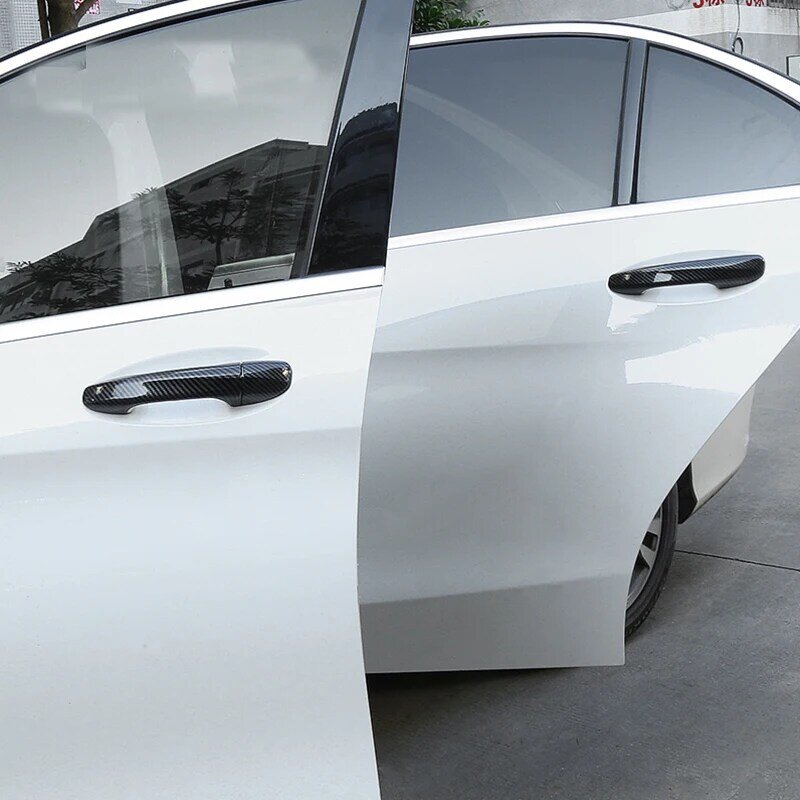 Крышка внешней дверной ручки из углеродного волокна, улов, Накладка для автомобиля, аксессуары для Renault Zoe Z.E 2013 2014 2015 2016 2017 2018 2019
