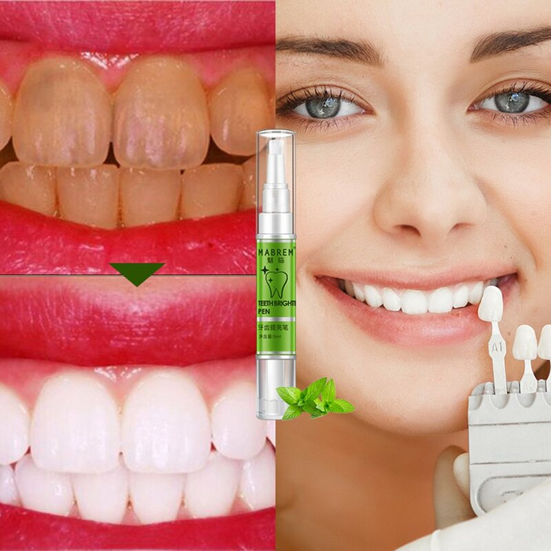 Pluma de brillo dental, esencia de higiene Oral, suero blanqueador de dientes, elimina las manchas de placa, pluma para el cuidado de la salud