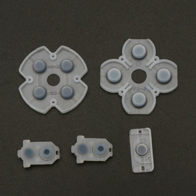 For Playstation 4 PS4 Controller Conductive Silicone Rubber Pads for Dualshock 4 JDS JDM 030 D Pad Buttons