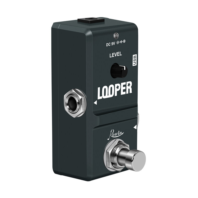 48K Looper Elektrische Gitarre Wirkung Schleife Pedal 10 Minuten von Looping Unbegrenzte Overdubs USB Port True Bypass zu Ghet music Store.