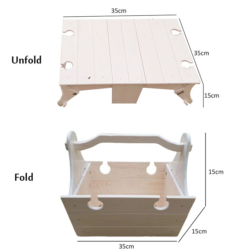 Vinho mesa de piquenique mesa de acampamento dobrável cesta de piquenique mesa ao ar livre compacto portátil de madeira dobrável cesta de piquenique tabela ou