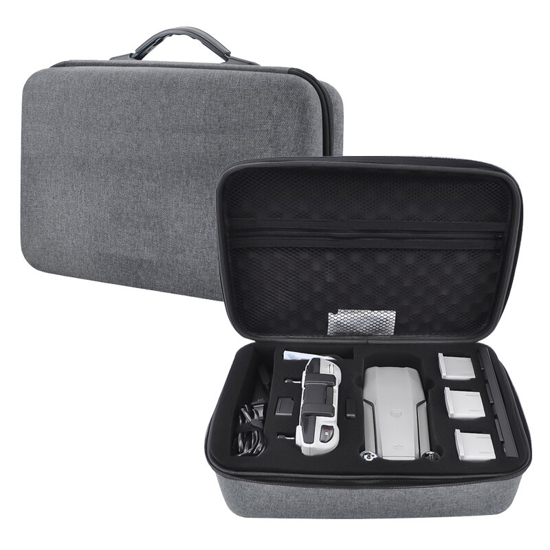 Portable Storage Bag For DJI Mavic Air 2 Travel Case High Capacity Handbag Wear-resistant Hard Cover Shell Box Drone Accessories