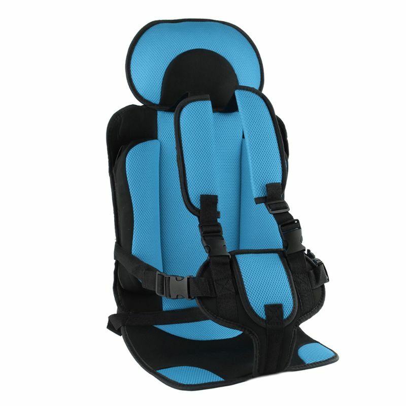1-5T السفر وسادة مقعد سلامة الطفل مع الرضع حزام آمن النسيج حصيرة الطفل الصغير الناقل G8TE