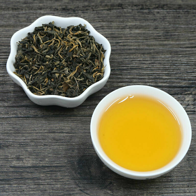 2021 الصينية يوننان ديان هونغ الشاي قسط dianhk الشاي الجمال التخسيس مدر للبول أسفل لعبة