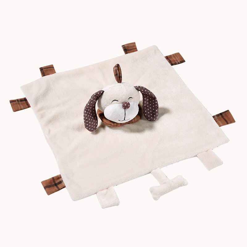 Julebaby-toalla relajante para bebé recién nacido, juguetes con forma de Animal, regalo para bebé, accesorios móviles suaves para dormir, juguetes de peluche