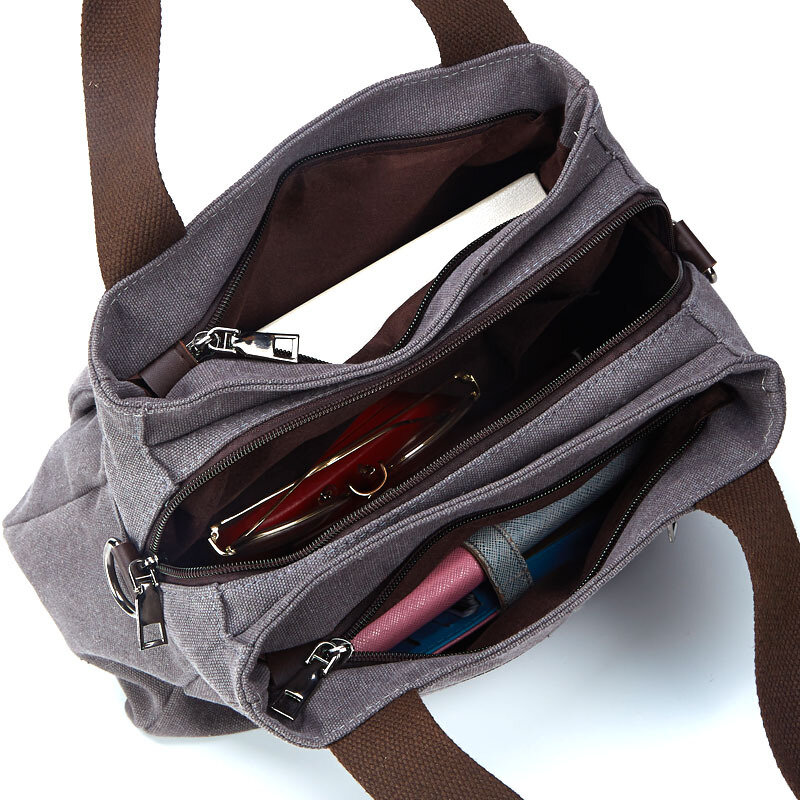 Холщовая дамская сумочка BAIMIDA в стиле ретро, дизайнерская женская сумка через плечо, вместительные сумки на плечо, кавайные