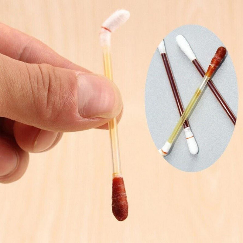 Disposable Medical Cotton Swabs Buds Individual Package Makeup Cotton Swab Home Emergency Aid Wood Sticks Ears Cleaning Tools