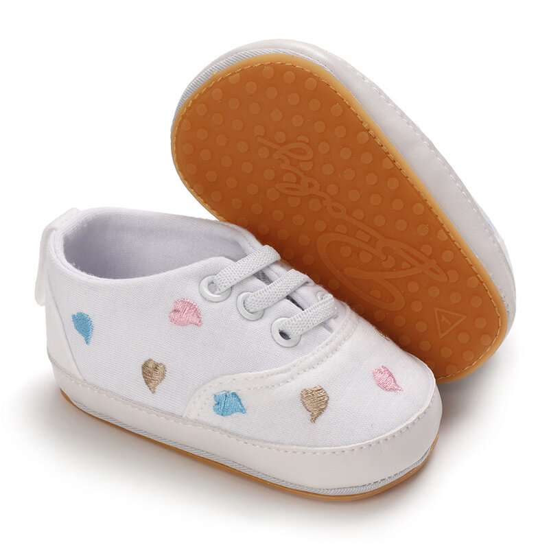 Нескользящая обувь для новорожденных, на резиновой подошве, на возраст 0-18 месяцев