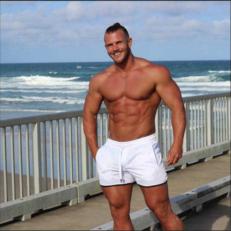 Verão ginásio calções de treino masculino respirável malha secagem rápida roupas esportivas jogger praia futebol shorts masculino fitness americano shorts