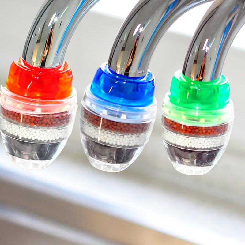 5 schichten Aktivkohle Wasserfilter Küche Tap Filter Bad Wasserhahn Filter Reinigung Werkzeug für Den Heimgebrauch