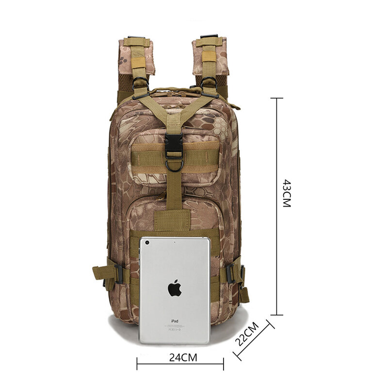 Мужской армейский военный тактический рюкзак 3P Softback, уличный водонепроницаемый рюкзак с насекомыми, походные сумки для кемпинга и охоты, во...