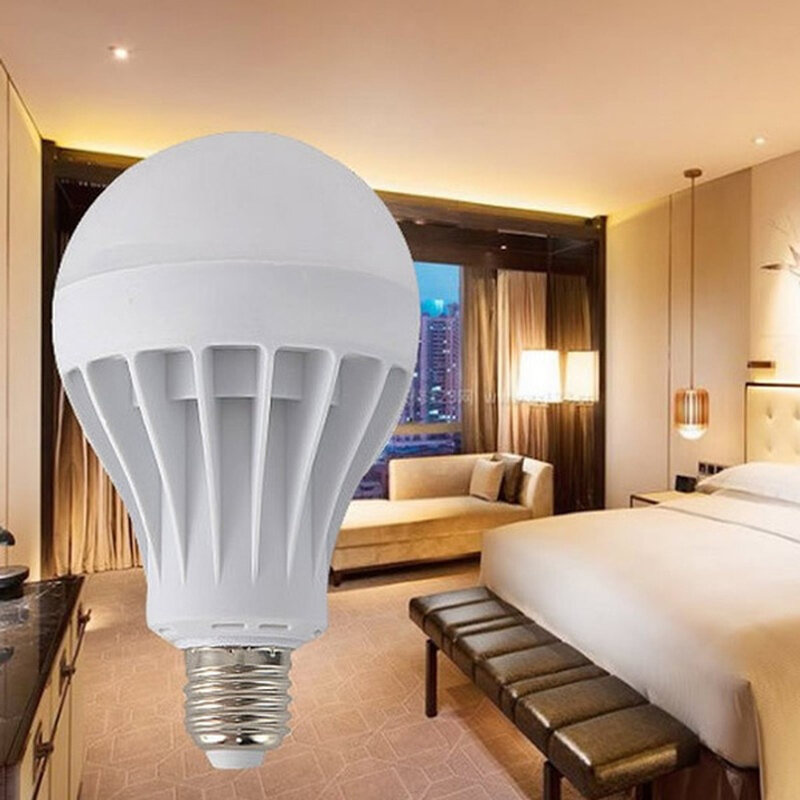 Lâmpada led inteligente para economia de energia, e27 ac220v, 3w, 5w, 7w, 9w, 12w, 15w para globo, lâmpada inteligente, luz fria e quente branca