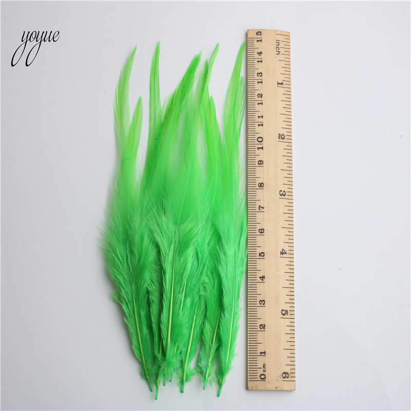50pcs/lot Beautiful Chicken Feathers 10-15cm/4-6Inch Rooster Feathers for Crafts DIY Jewelry Accessories Plumas
