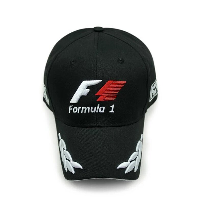 กีฬากลางแจ้ง F1 Racing หมวกเบสบอลชายแฟชั่นพิมพ์เย็บปักถักร้อยเบสบอลหมวกยาว Visor Brim Shade Snapback Sun หมวก