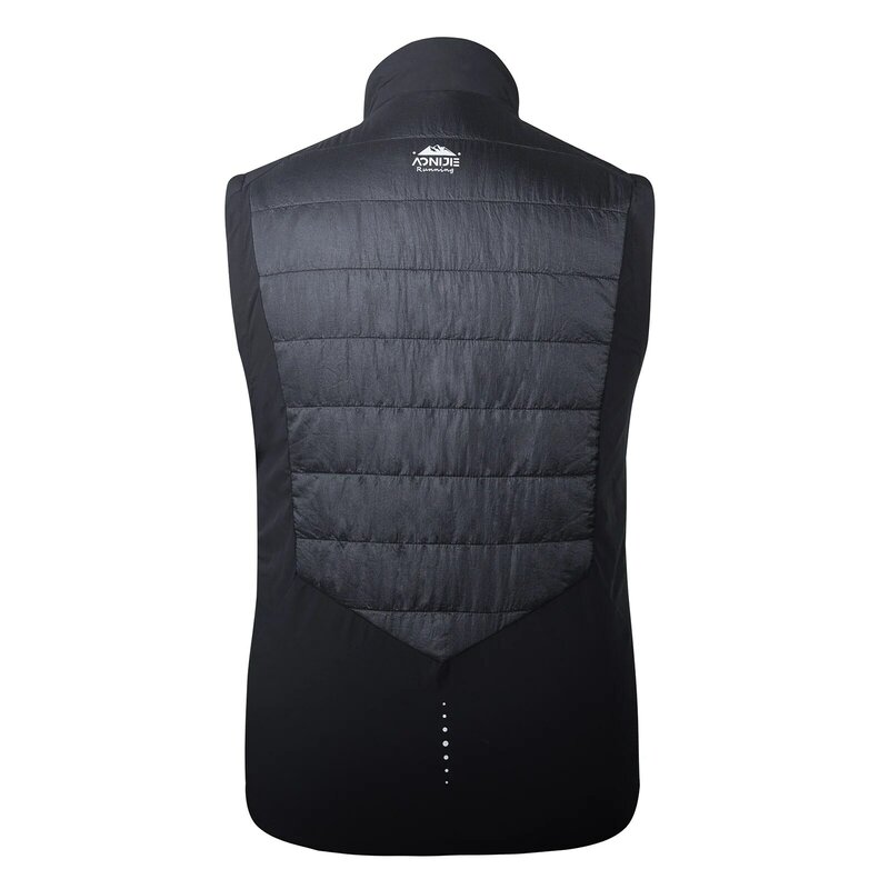 AONIJIE Lightweight Winter Warm Vest Sports Windproof Waistcoat Thermal Weskit For Running Climbing Hiking Cycling Outdoor