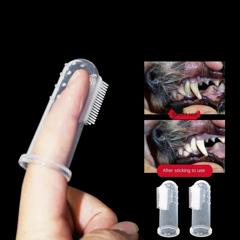 Зубная щетка для домашних животных, профессиональный инструмент для ухода за зубами