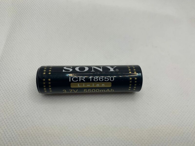 Baterai Lithium Senter Cahaya Kuat Sony Impor Baru 18650 5500Mah Baterai Notebook Panjang Siaga Kapasitas Penuh