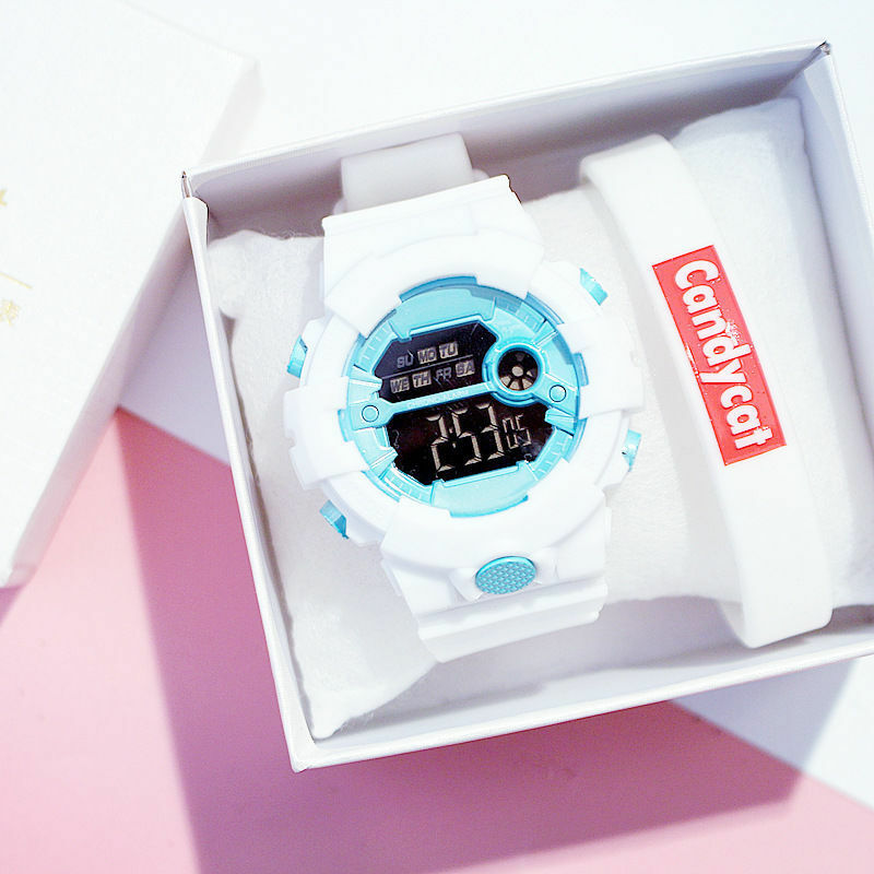 子供の腕時計ledスポーツフラッシュデジタル防水時計少年少女のための多機能電子腕時計子供腕時計2021