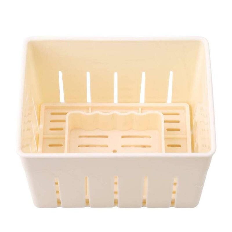 1pc DIY Kunststoff Hausgemachte Tofu Maker Presse Mold Kit Tofu, Der Maschine Set Soja Drücken Mould mit Käse Tuch küche