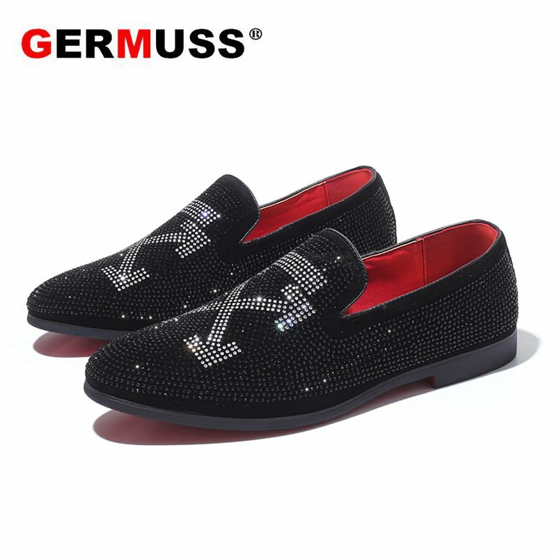 2021 Handmade luxurious men loafers comfortable breathable fashion men shoes Wedding Party black soft leather casual shoes