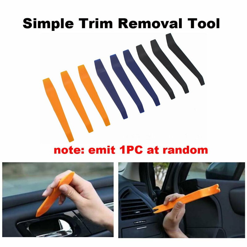 Car Rear View Backup Reverse Camera Trim Removal Pry Panel Dash Door Body Remove Installing to Use Simple Installation Tools