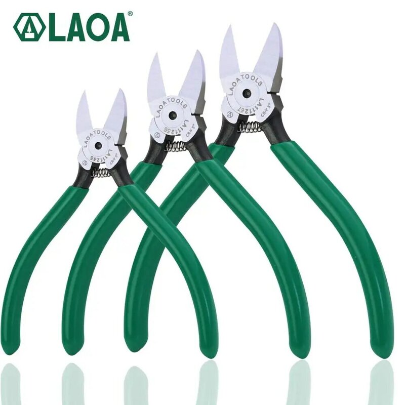 LAOA CR-V pinces En Plastique 5/6 pouces Bijoux Électrique Coupe De Câbles en Fil De Coupe Côté Cisailles Outils À Main Électricien outil