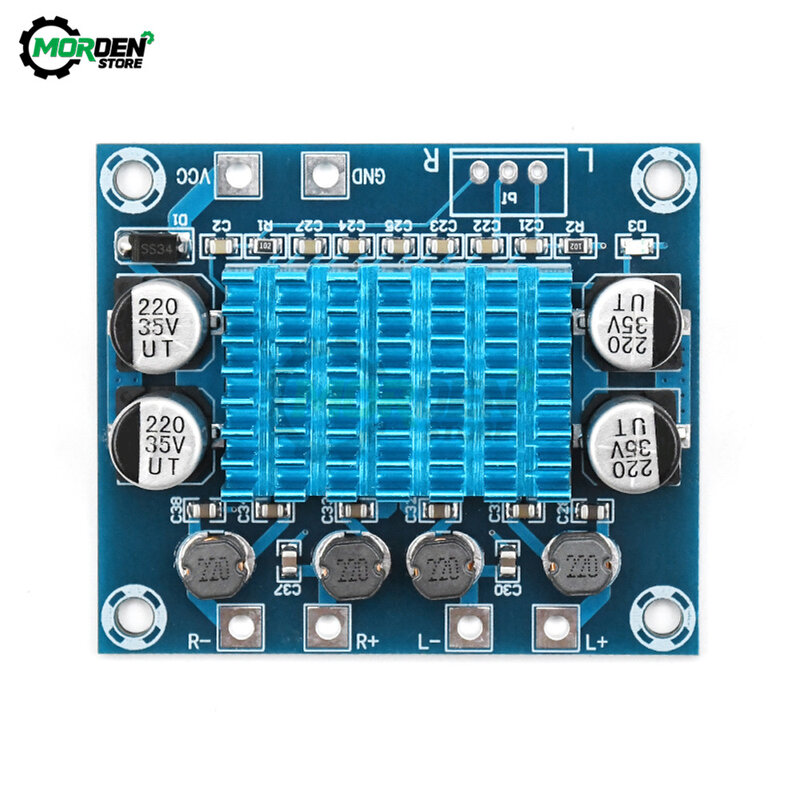 Novo XH-A232 módulo amplificador 30w + 30 2.0 canal DC8-26V 3a estéreo digital para áudio d tipo amplificador de potência placa módulo