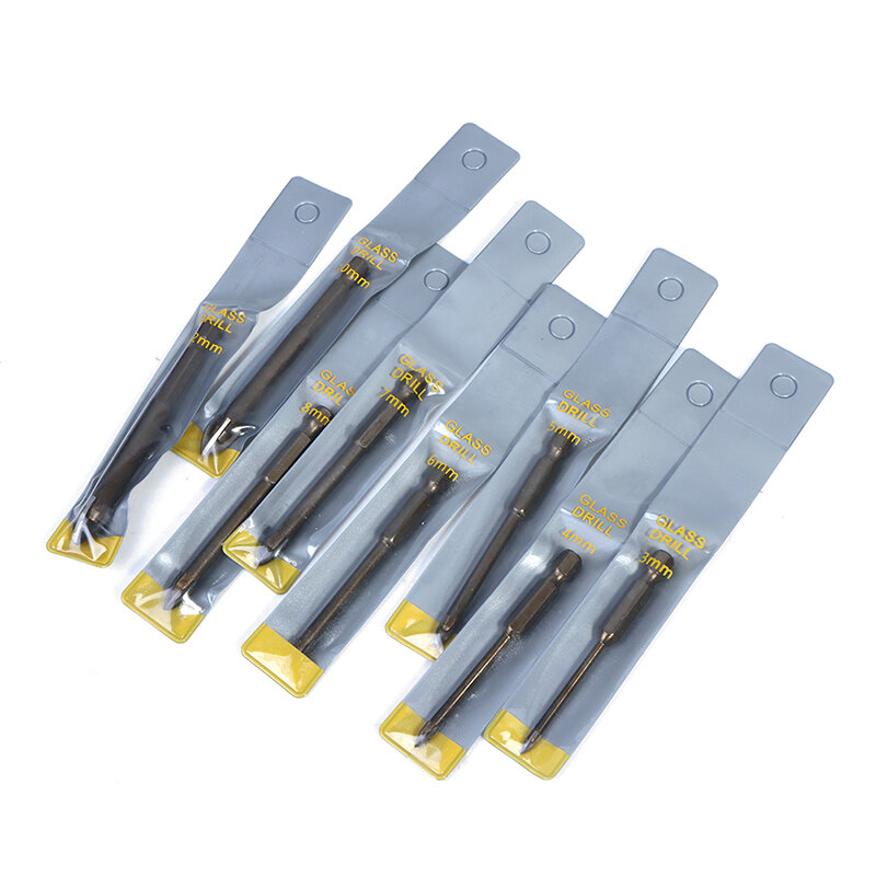 4pcs/5pcs/6 pz/set 3-12mm Set di utensili di perforazione universale Set di punte antiruggine efficienti Kit di punte tutti i trapani lucidati