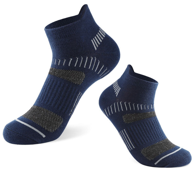 5 Pairs Autumn High Quality Men Women Socks Organic Cotton Breathable Protective Ankle Sport Mesh Sock Plus Breathable