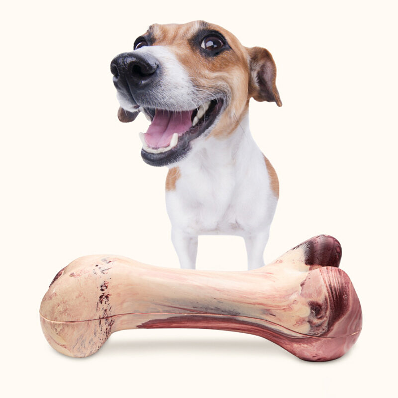 Brinquedos não tóxicos osso roer e molar haste simulação pequeno médio grande cão pet mastigar brinquedos interativos cão brinquedos osso natural