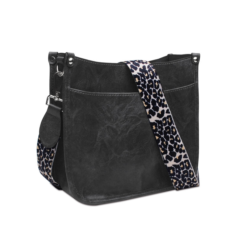 2021 Hot-sale PU Leopard Crossbody Bag DOM1131895 Women Fashion shoulder Bag Messenger Bag With Inside Matching Color PU Pocket