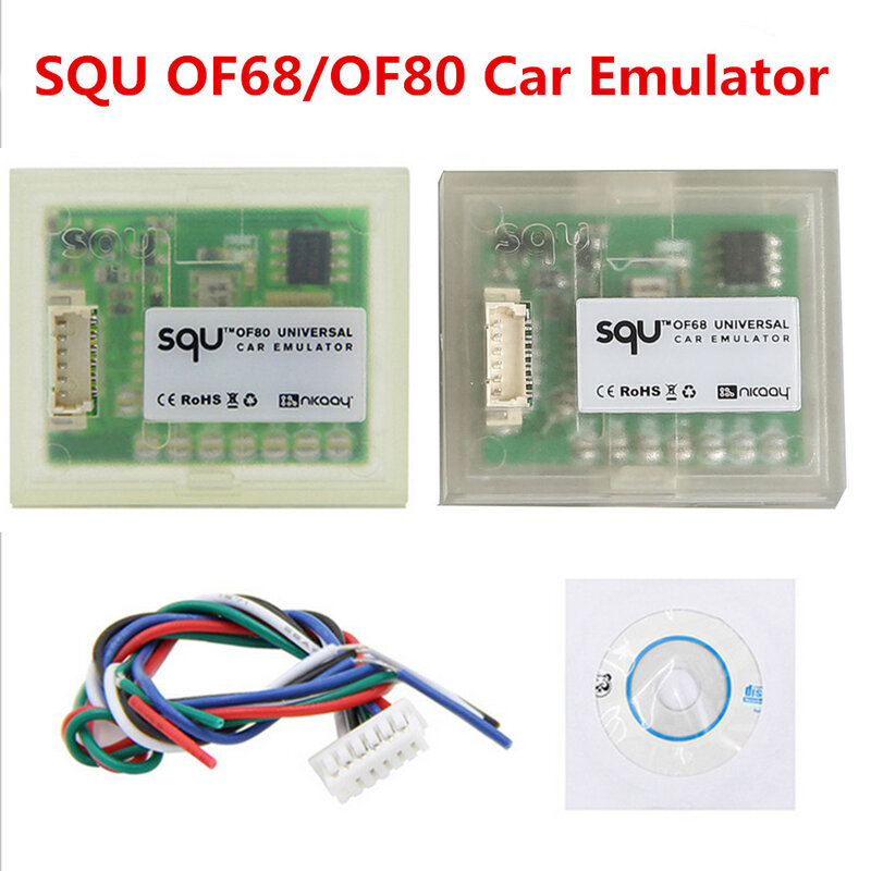 SQU OF68/OF80 Emulator Mobil Mendukung Sensor IMMO/Sensor Hunian Tempat Duduk/Program Tacho Untuk Benz/Untuk BMW/Untuk V W Emulator