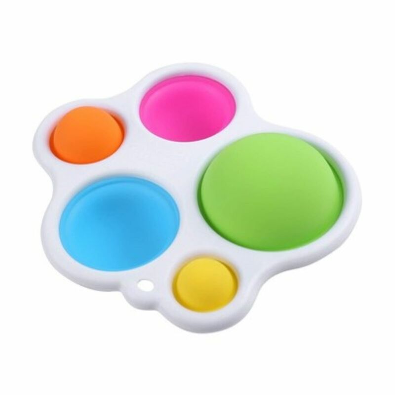 Giocattolo di bordo di rilievo giocattolo di decompressione creativo Mini giocattoli di fossetta Controller educativo per bambini giocattoli di Fidget per fossette semplici per adulti