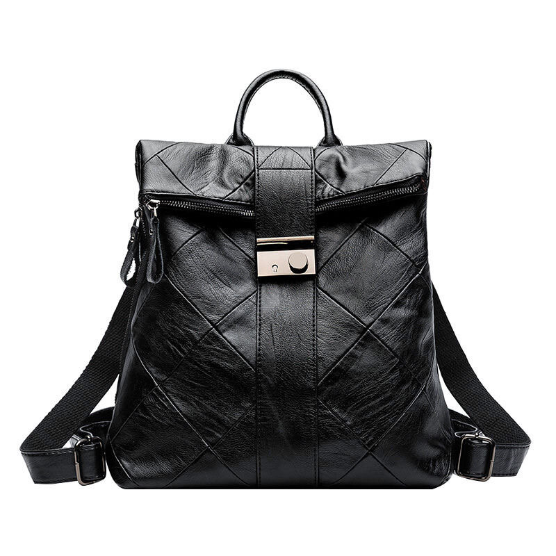 Новинка 2021, женский рюкзак, вместительная школьная сумка, универсальный модный рюкзак, сумка на плечо из мягкой кожи для девушек и женщин