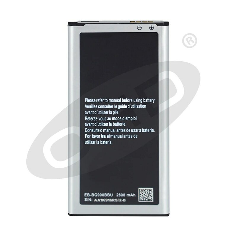 원래 대용량 배터리 EB-BG900BBE EB-BG900BBC 삼성 갤럭시 S5 G900 G900S G900I G900F G900H I9600 G870 2800mAh