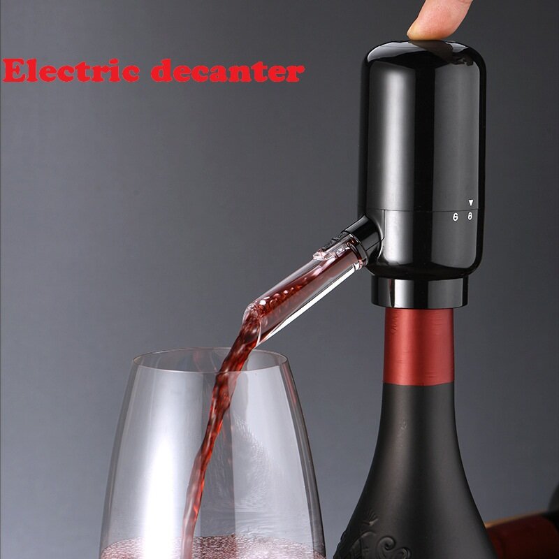 Bebedor eletrônico multifuncional, vinho tinto rápido e automático, eletrônico, repartidor de vinho elétrico