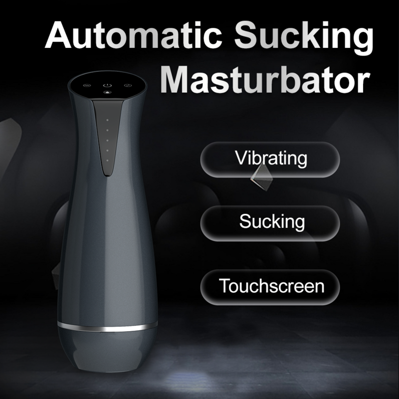 Masturbadores masculinos de succión automática, Vagina, vibración de pulso fuerte, copa de masturbación LED, 30 modos, Juguetes sexuales para hombres, tienda erótica