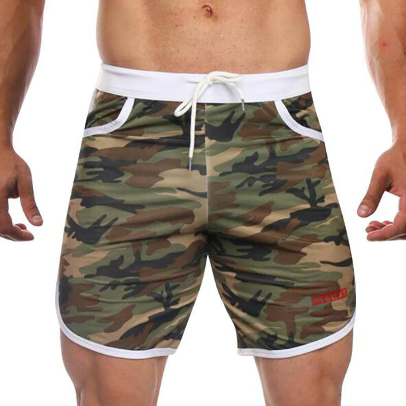 Nowości męskie spodenki do kulturystyki męskie letnie siłownie treningowe męskie oddychające siatkowe szybkie suche odzież sportowa Jogger krótkie spodnie plażowe