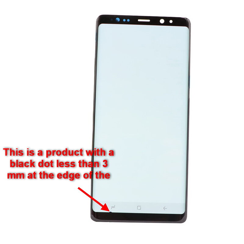 100% originale AMOLED note 8 LCD per SAMSUNG Galaxy Note 8 Display N950 N950F N950U sostituzione digitalizzatore Touch Screen con punti