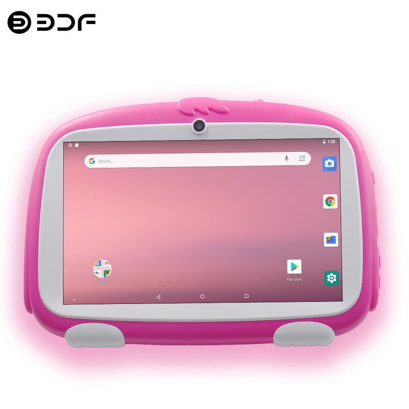 Tabletas de 7 pulgadas para niños, Tablet con Android 8,0, cuatro núcleos, Bluetooth, WiFi, cámara Dual, regalos para niños