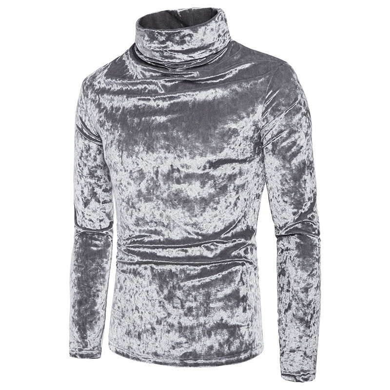 남자 솔리드 컬러 터틀넥 풀오버 스웨터 가을 겨울 따뜻한 의류 남자 청소년 패션 캐주얼 bottoming 셔츠