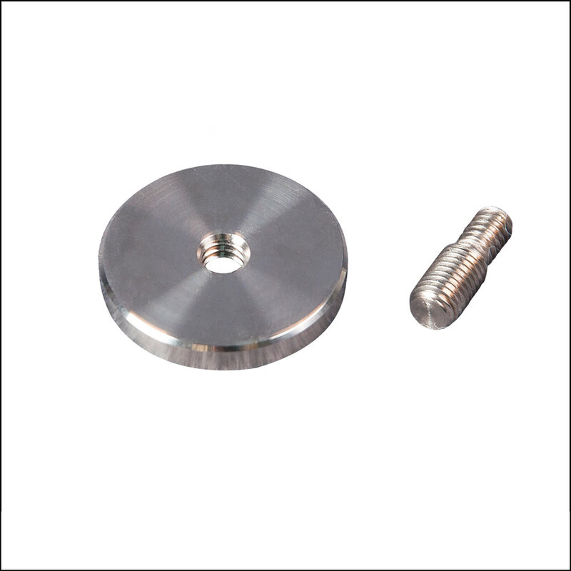 Piezas de peso de acero inoxidable brillante con estabilizador de aluminio Combo para accesorios de arco recurvo/compuesto